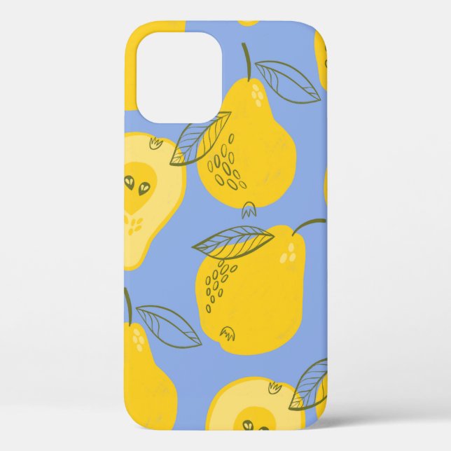 Pears seamless pattern Case-Mate iPhone case (Back)