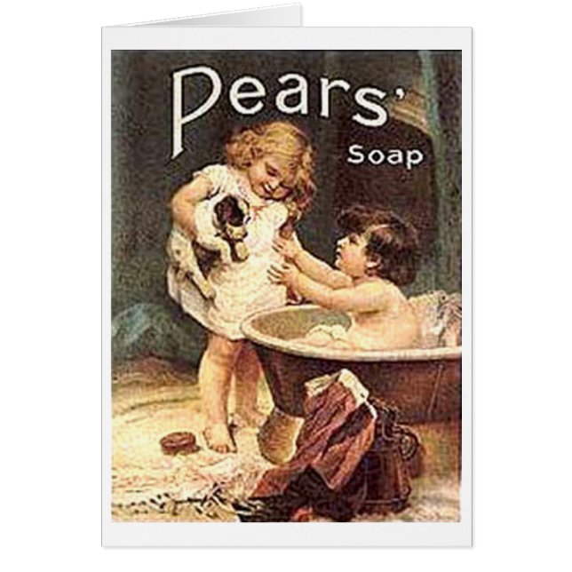 Pears Soap Kids Washing Dog (Front)