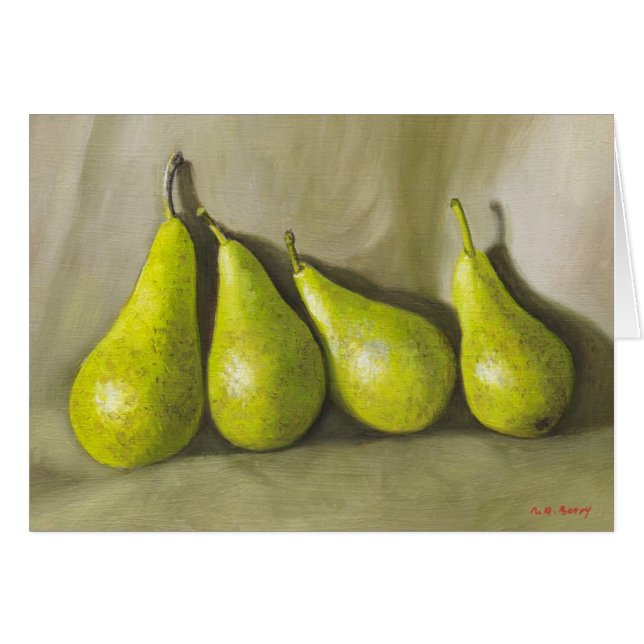 Pears. Still-life (Front Horizontal)
