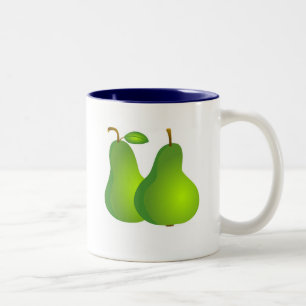 Pears Two-Tone Coffee Mug