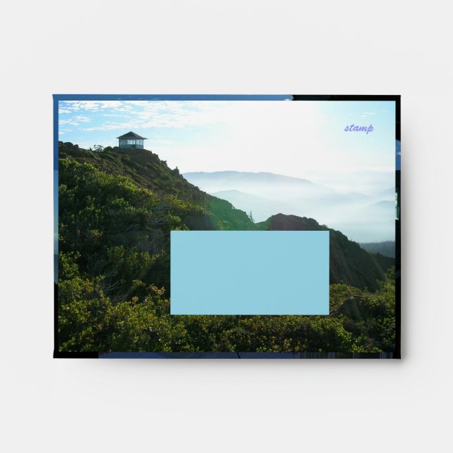 Pearsoll Peak Fire Lookout Envelope (Front)