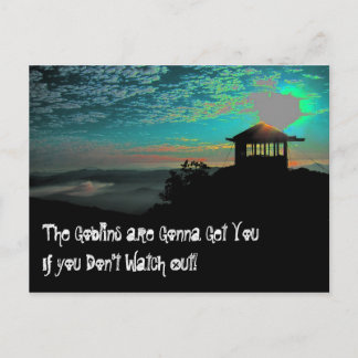 Pearsoll Peak Fire Lookout Postcard