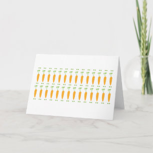 Peas and Carrots Card