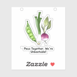 Peas and Veggie Best Friends Pun