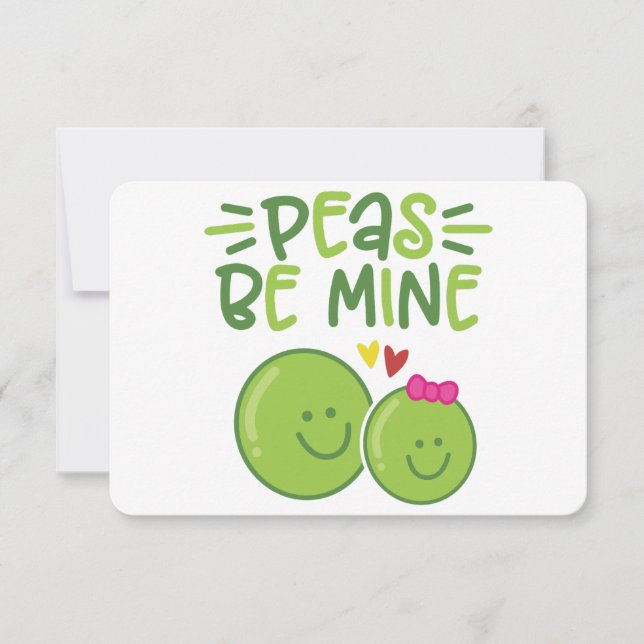 PEAS BE MINE (Front)
