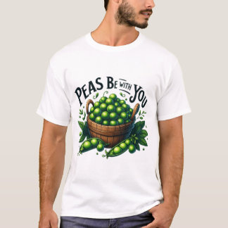 Peas Be with You Funny Thanksgiving T-Shirt