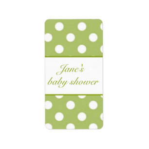 Peas In A Pod Twins Baby Shower Candy Wrapper Label