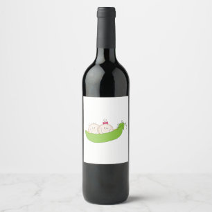 Peas In A Pod Wine Label
