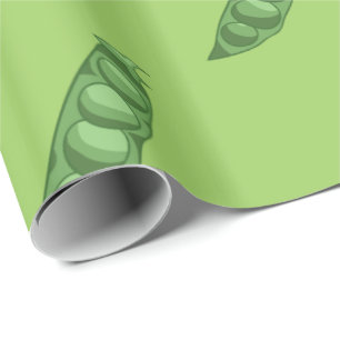 Peas in a pod wrapping paper