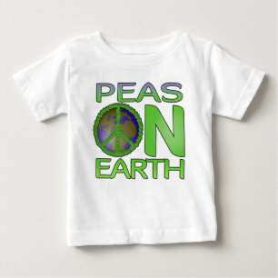 Peas on Earth Baby T-Shirt