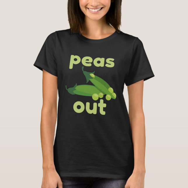 Peas Out T-Shirt (Front)