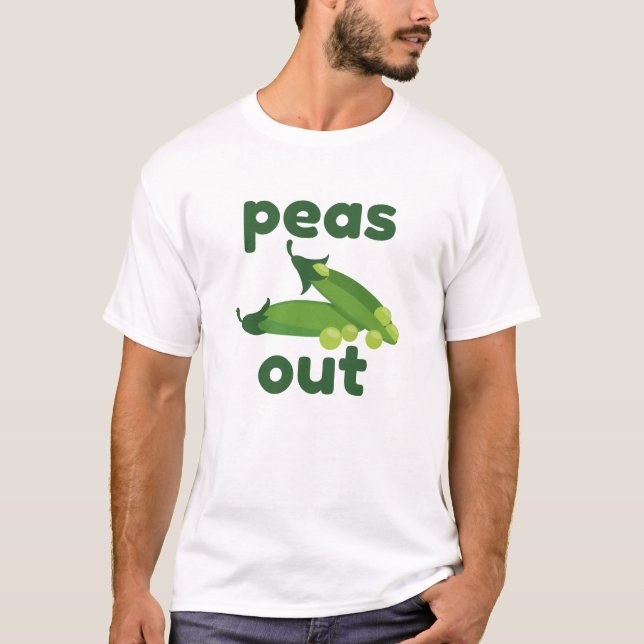Peas Out T-Shirt (Front)