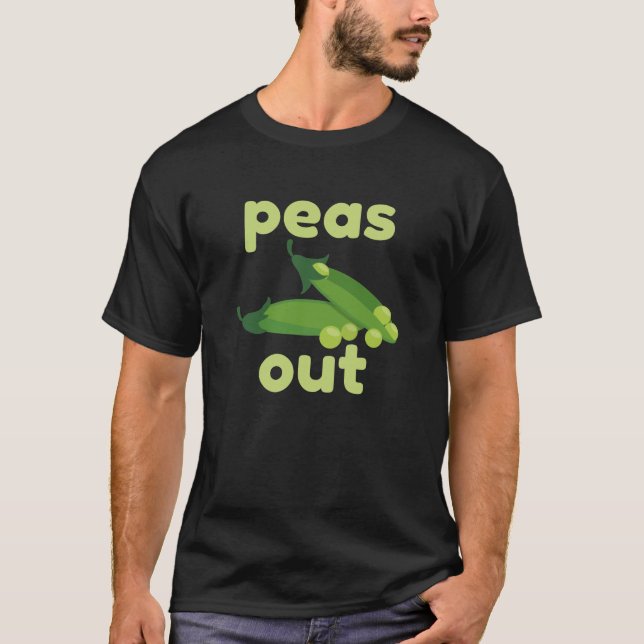 Peas Out T-Shirt (Front)