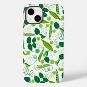 Peas pattern 01.bw Case-Mate iPhone 14 case