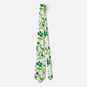 Peas pattern 01.bw tie