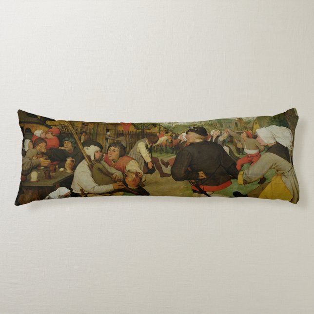 Peasant Dance,  1568 Body Cushion (Front)