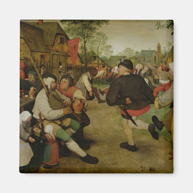 Peasant Dance,  1568 Magnet (Front)