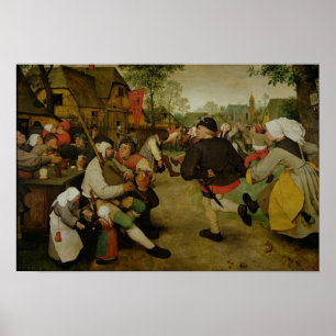 Peasant Dance,  1568 Poster