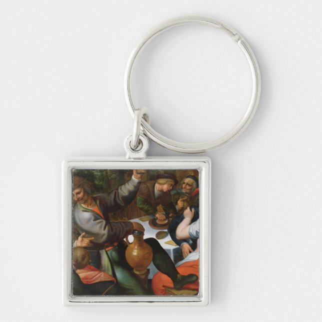 Peasant Feast, 1566 Key Ring (Front)