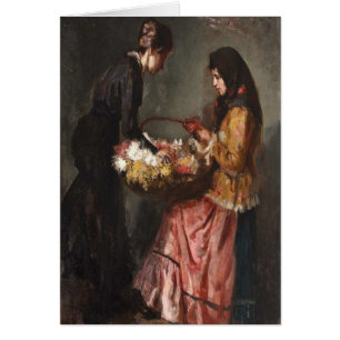 Peasant Flower Girl