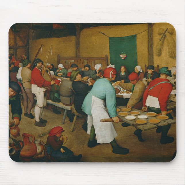 Peasant Wedding , 1568 Mouse Mat (Front)