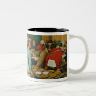 Peasant Wedding , 1568 Two-Tone Coffee Mug