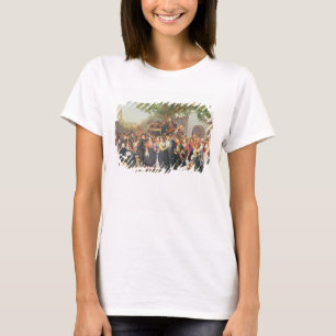 Peasant Wedding in Lower Austria (oil on canvas) T-Shirt