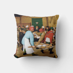 Peasant Wedding, Pieter Bruegel Cushion