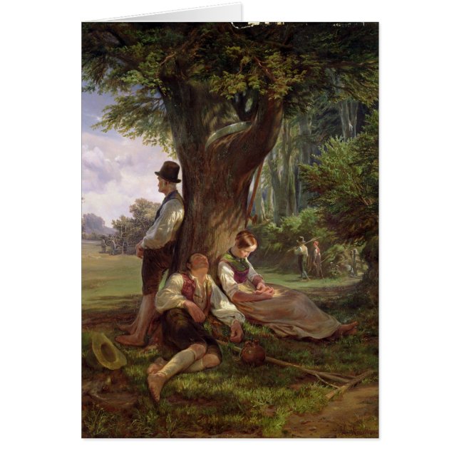 Peasants having a Siesta, 1841 (Front)