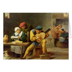 Peasants Making Music in an Inn, c.1635