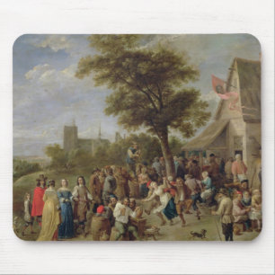 Peasants Merry-Making, c.1650 (oil on canvas) Mouse Mat
