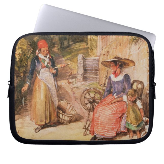 Peasants of the Black Forest Laptop Sleeve (Front)