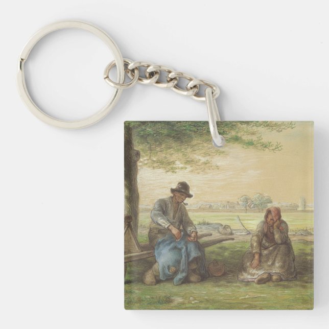 Peasants Resting Key Ring (Front)