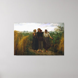 Peasants Returning From The Field_GC Canvas Print