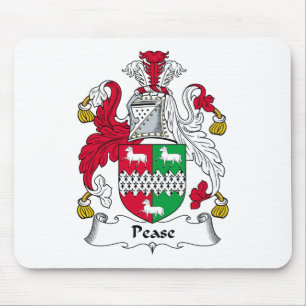 Pease Family Crest Mouse Mat