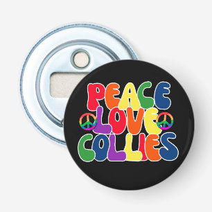 Pease Love Collies Bottle Opener
