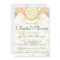 Peat Wedding Dress Custom Bridal Shower Invitation