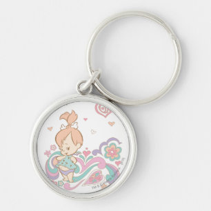 PEBBBLES™ Love Swirls Key Ring