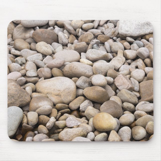 Pebble background pattern mouse mat (Front)