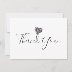 Pebble Heart Discovery Thank You Card