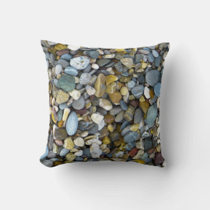 pebble nature beach cushion