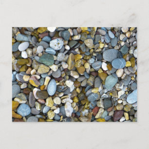 pebble nature beach postcard