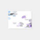 pebble pattern post-it