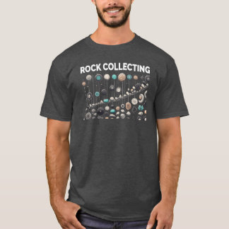 Pebble Rock Collecting Collector Geology Rockhound T-Shirt