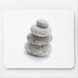 pebble sculpture mouse mat