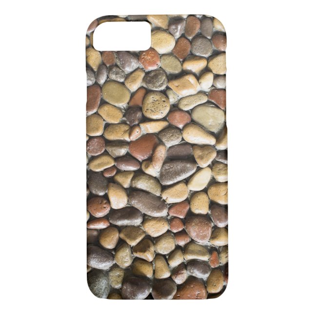 Pebble stone wall background Case-Mate iPhone case (Back)