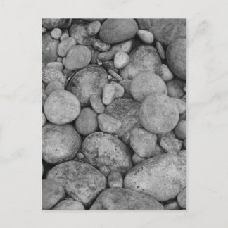 Pebble stones postcard