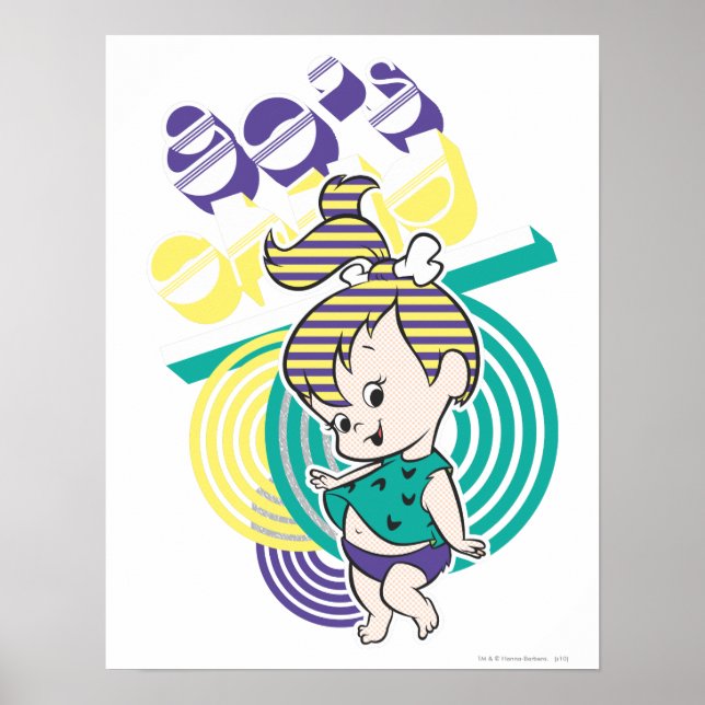 PEBBLES™ 80's Child Poster (Front)