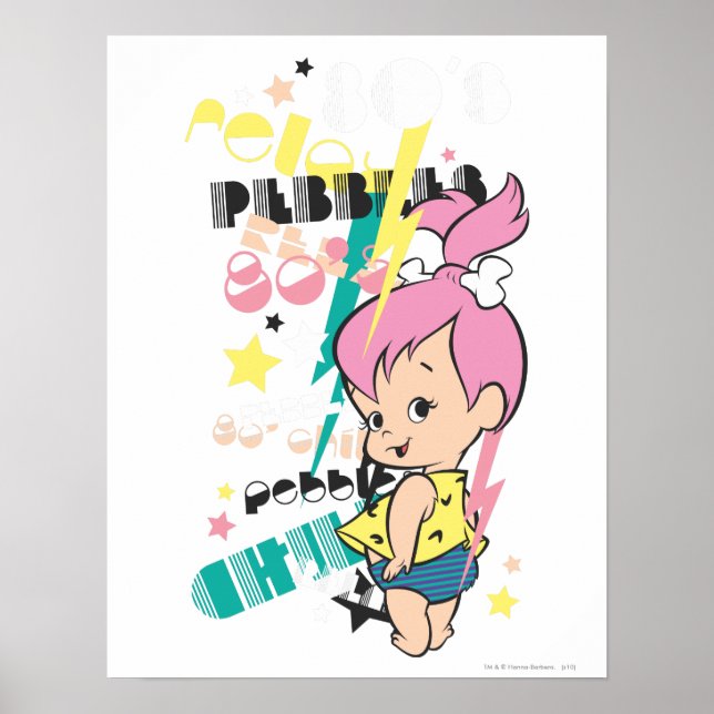 PEBBLES™ 80s Punk Poster (Front)