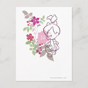 PEBBLES™ A Cutie In The Flowers Postcard